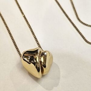 Jenny Bird Rio Pendant Necklace Adjustable 14k Gold Plated Necklace Minimalist